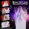 Life-Size 7.2ft Halloween Animatronic Bride with Moving Head Sound Effects and Poseable Arms